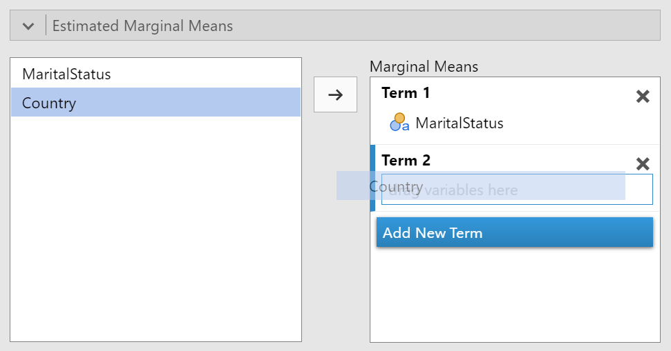 Creating a New Term for Estimated Marginal Means